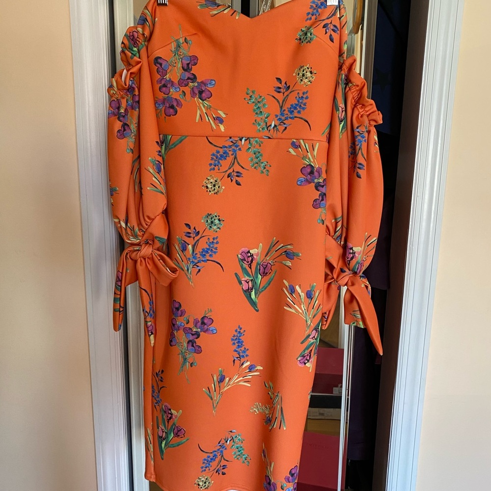 Asos off the shoulder dress